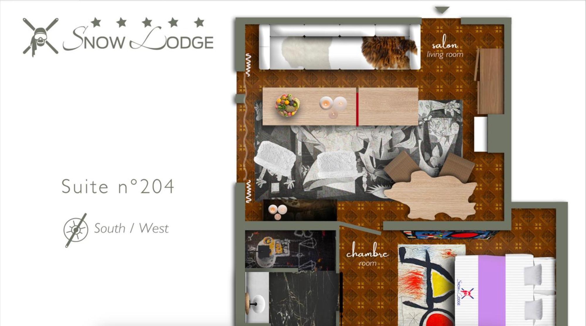 Snow Lodge Hotel Courchevel 1850 Luaran gambar
